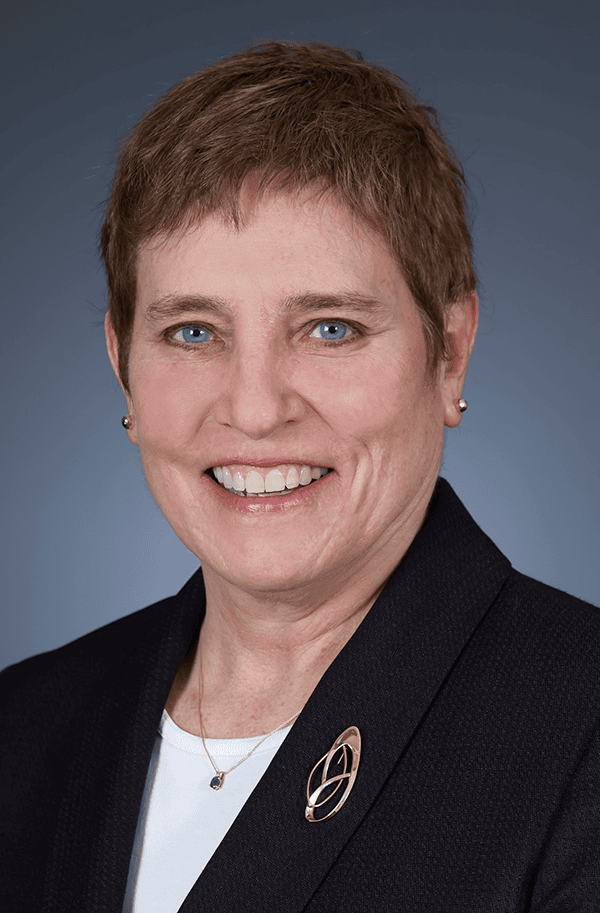 Katherine P. Andriole, PhD, FSIIM, speaking at the SIIM Annual Meeting on medical imaging and informatics.