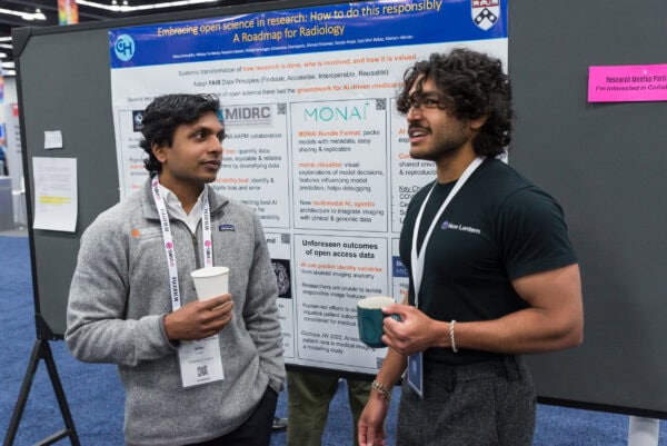 Innovative radiology research at SIIM Annual Meeting, featuring AI-driven medical imaging advancements and open science practices to enhance clinical outcomes and data sharing.