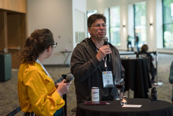 Expert conference speaker at SIIM Annual Meeting discussing medical imaging innovations and healthcare technology trends.