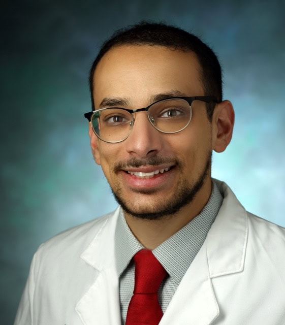 Dr. Peter Kamel, MD, attending the SIIM Annual Meeting, presenting on innovative medical imaging techniques.