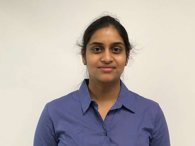 Anusha Kanagala, MS presenting at the SIIM Annual Meeting, a leading event for medical imaging professionals focusing on innovations in radiology and healthcare technology.