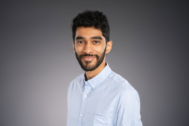 Portrait of Aditya Kulkarni, MSc, attending the SIIM Annual Meeting, showcasing medical imaging and informatics professionals.
