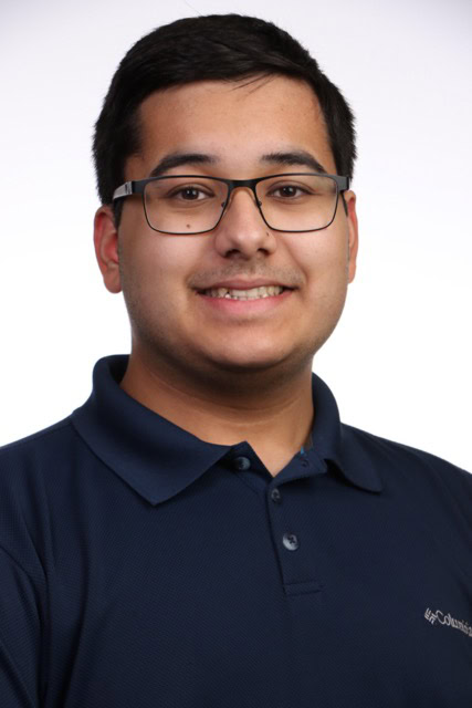 Portrait of Vedant Malik, a high school senior, attending the SIIM Annual Meeting 2023, showcasing young professionals in medical imaging and informatics.