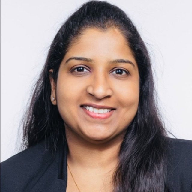 Priyadarshini Mamindla, MS, attending the SIIM Annual Meeting 2023, showcasing advancements in medical imaging and informatics.