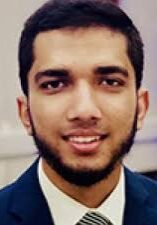 Portrait of Syed Haqqani, MS, at the SIIM Annual Meeting, showcasing a professional speaker in medical imaging.