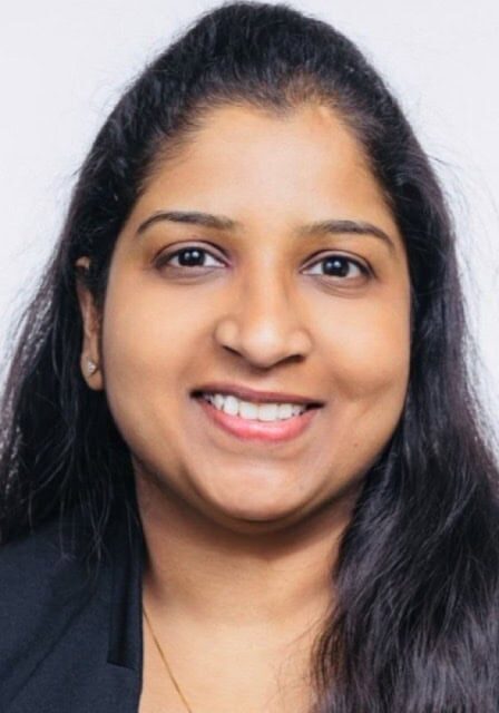 Priyadarshini Mamindla, MS, attending the SIIM Annual Meeting 2023, showcasing advancements in medical imaging and informatics.