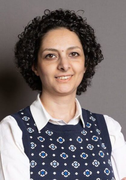 Dr. Samira Raminfard, PhD, at the SIIM Annual Meeting, showcasing advancements in medical imaging and informatics.