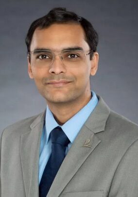 Pritam Mukherjee, PhD, attending the SIIM Annual Meeting, showcasing medical imaging innovation and AI applications in healthcare.